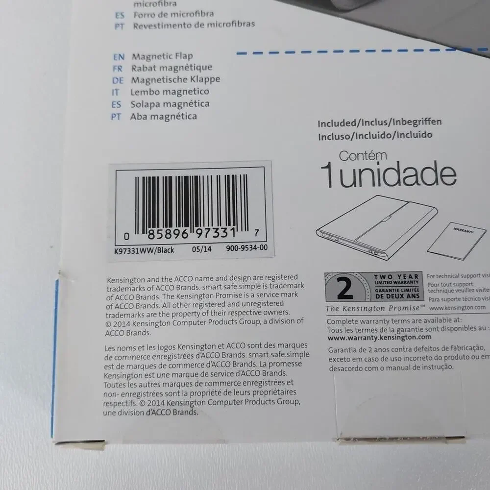 NEW KENSINGTON UNIVERSAL‎ FOLIO MULTI POSITION STAND FOR 7